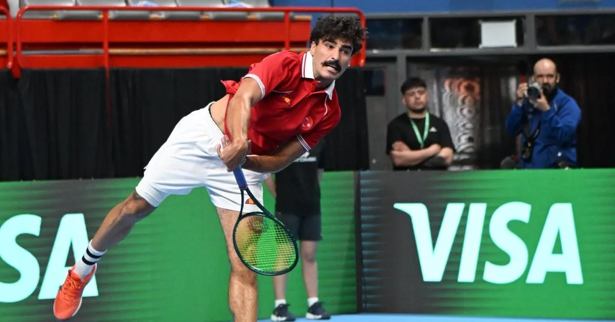 «Me puso mucha presión»: Alkaya, impresionado con el público en el Ruca Che en la serie de la Copa Davis
