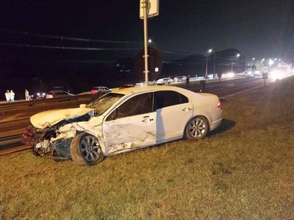 Vídeo mostra carro explodindo na BR-116 em acidente que provocou uma morte