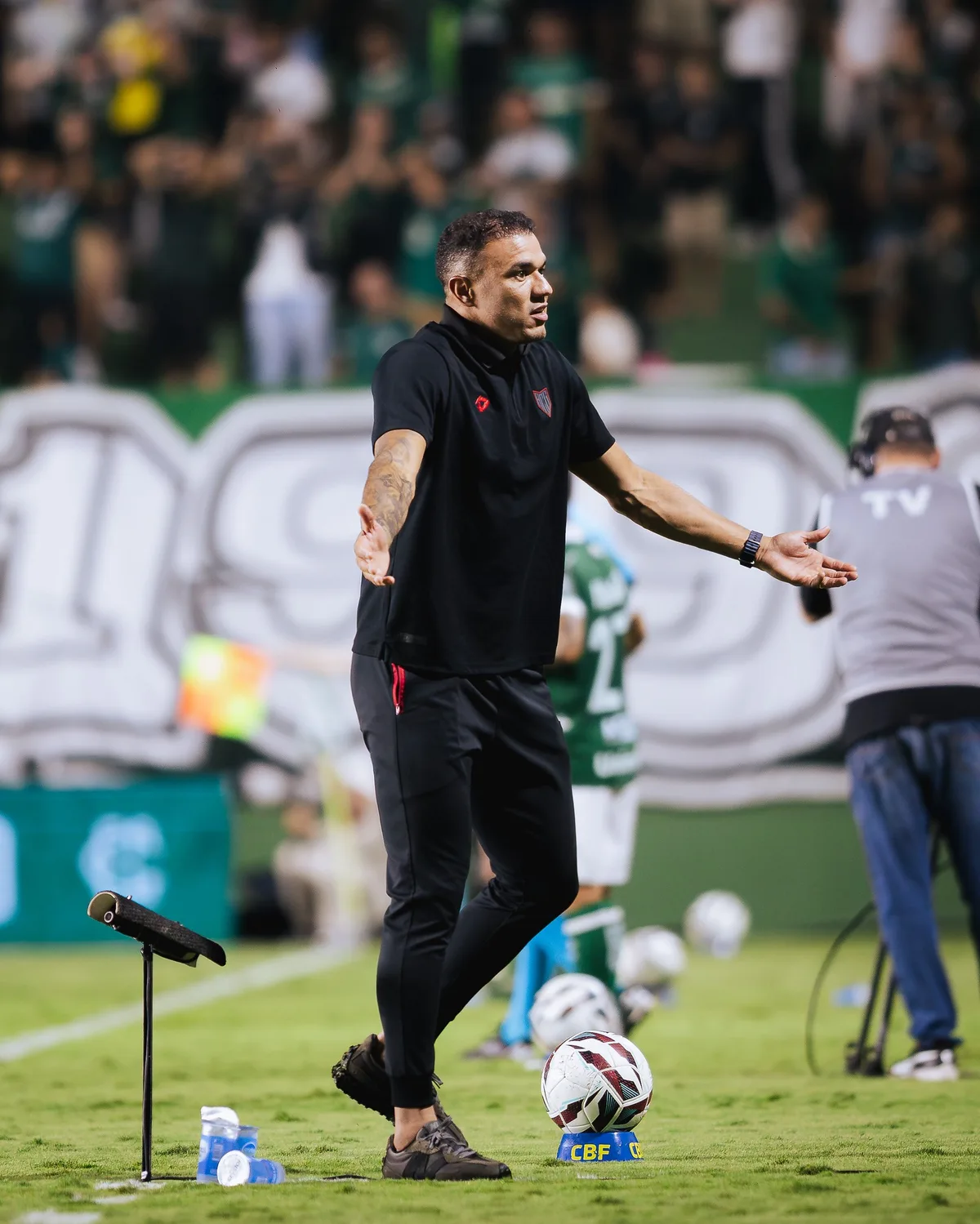 Roger Silva cobra um Atlético-GO ofensivo diante do Sport