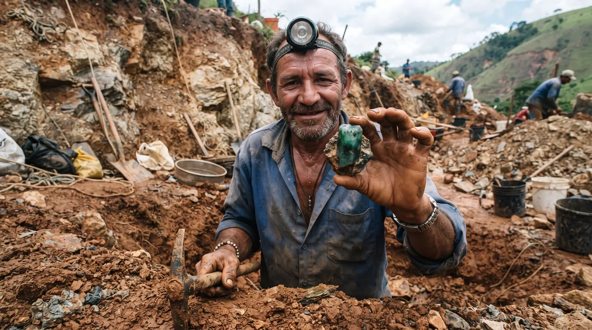 Minas Gerais, Bahia ou Goiás: quais regiões brasileiras concentram as formações geológicas mais favoráveis à ocorrência de pedras preciosas?