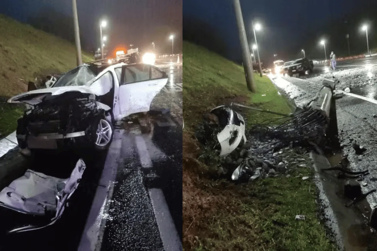Ex-vereador morre após bater o carro contra poste em rodovia no interior