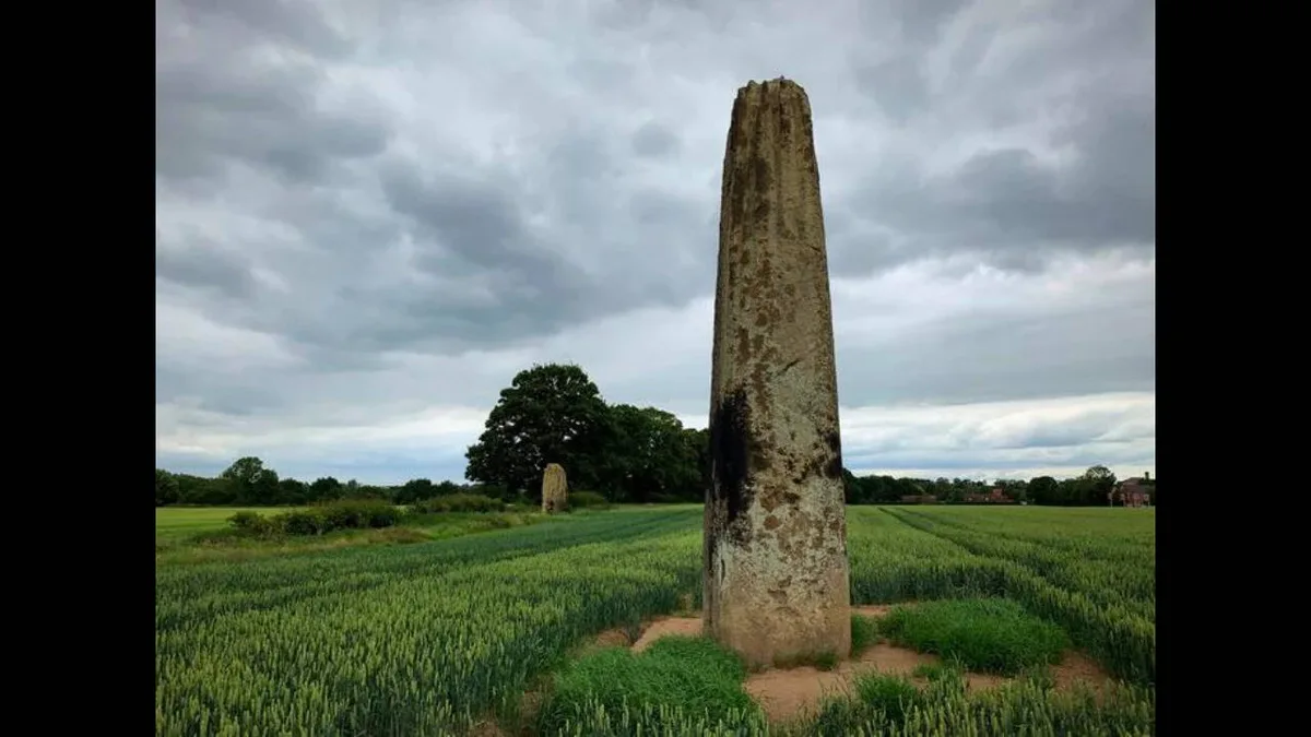 Builders hauled 25-ton stones 11 miles to create the ‘Devil’s Arrows’