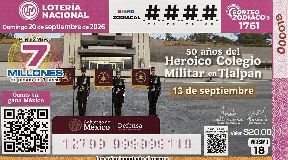 Sorteo Zodiaco Especial 1761 de la Lotería Nacional del domingo 20 de septiembre: resultados del premio mayor y números ganadores