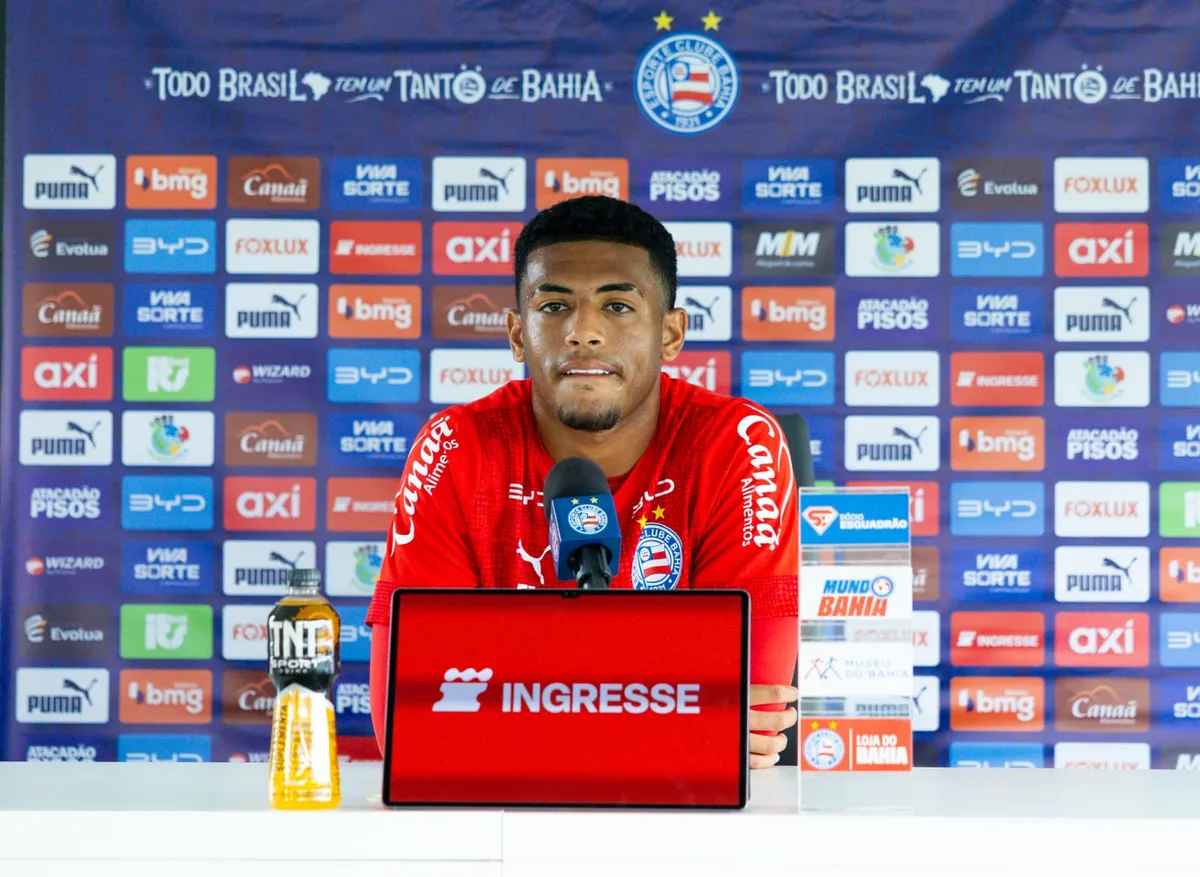 Joia da base, Kauê Furquim revela como Ceni e elenco ajudam no Bahia