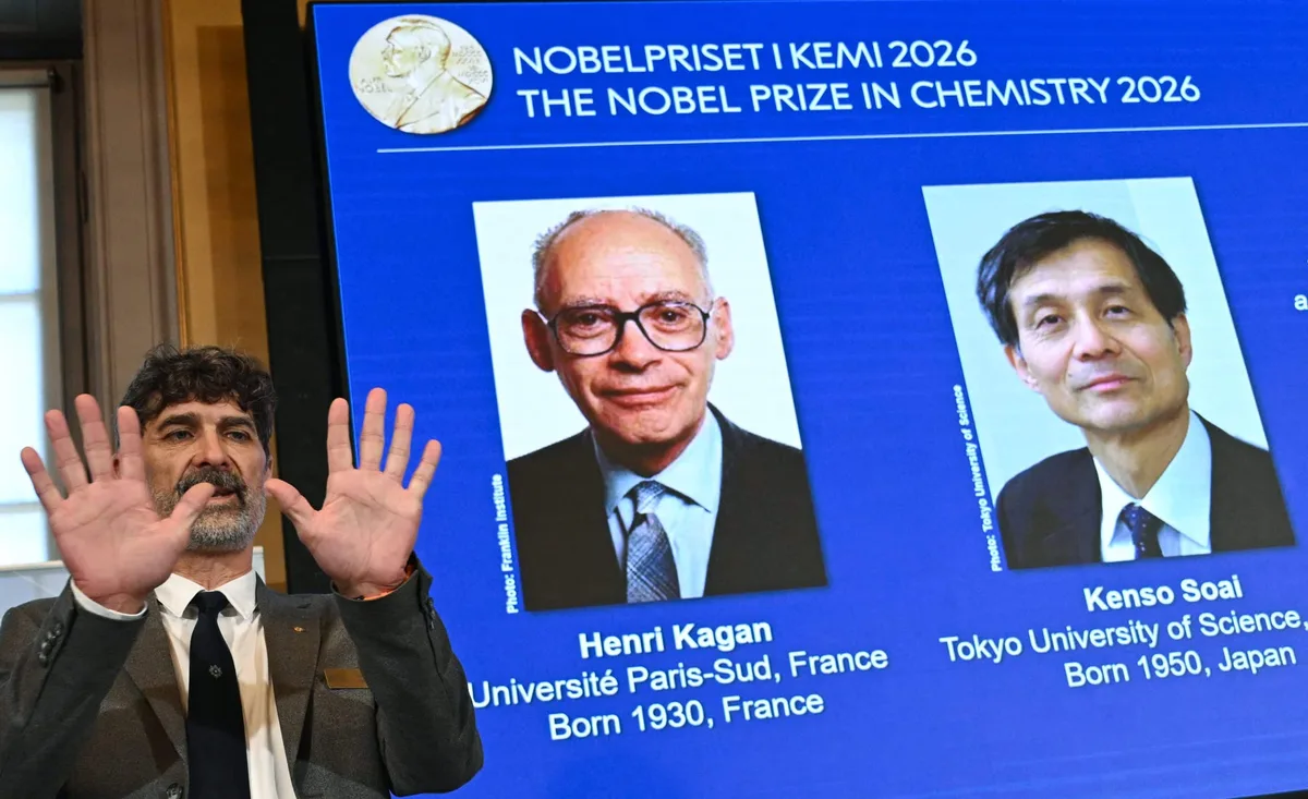 Nobel de Química 2026: quem são os cientistas que desvendaram o mistério das moléculas-espelho