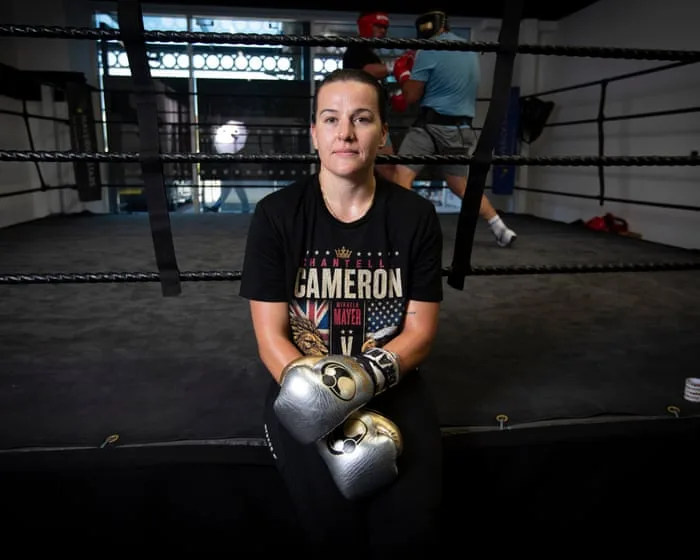 Boxer Chantelle Cameron: ‘If we want equal rights, equal pay, we can’t be doing two-minute rounds’