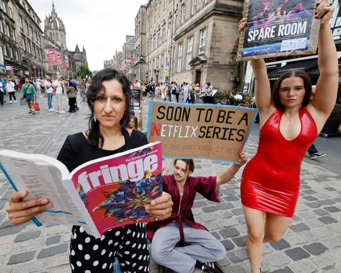 My Edinburgh fringe odyssey: ‘The nudity is expressive, shocking – sometimes harrowing’