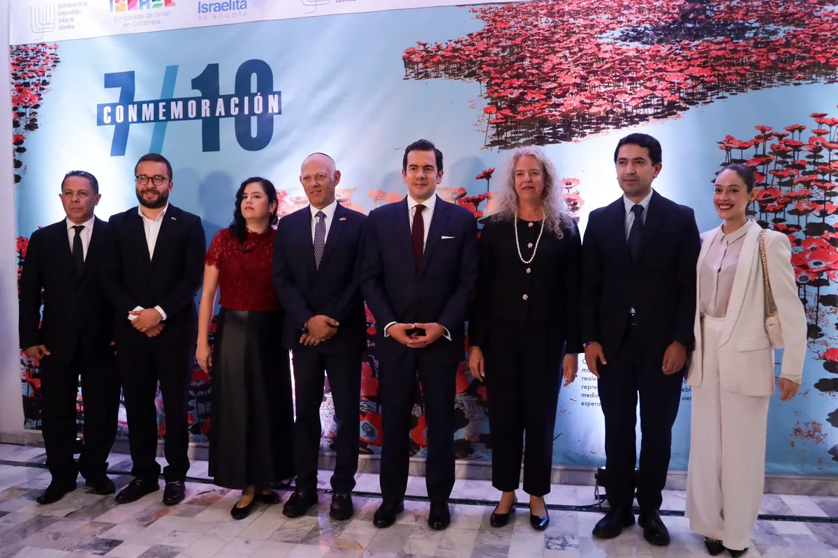 Gobierno nacional acompañó a la comunidad judía de Colombia en la conmemoración de la masacre del 7 de octubre: “No están solos”