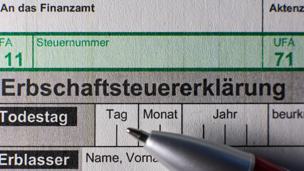 Einnahmen des Staates aus Erbschaftssteuer auf Rekordniveau