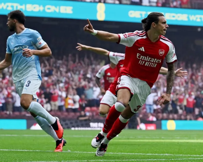 Arsenal 3-0 Manchester City: Community Shield – as it happened
