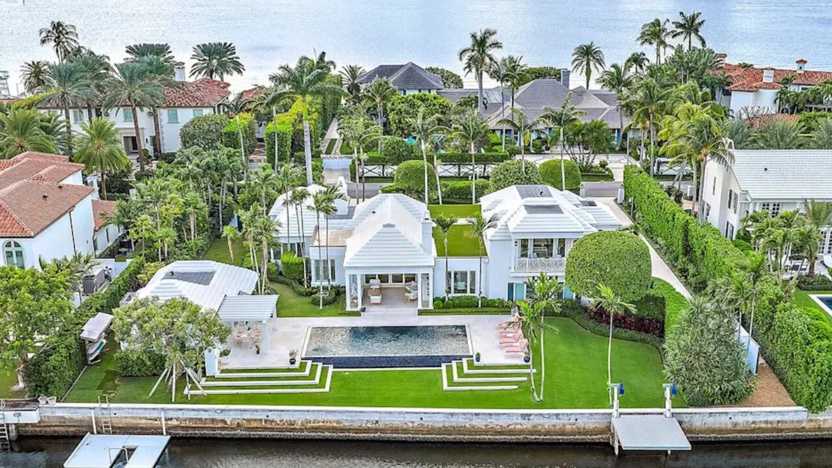 Palm Beach couple bought waterfront home for $9m, later sold it for $25.4m