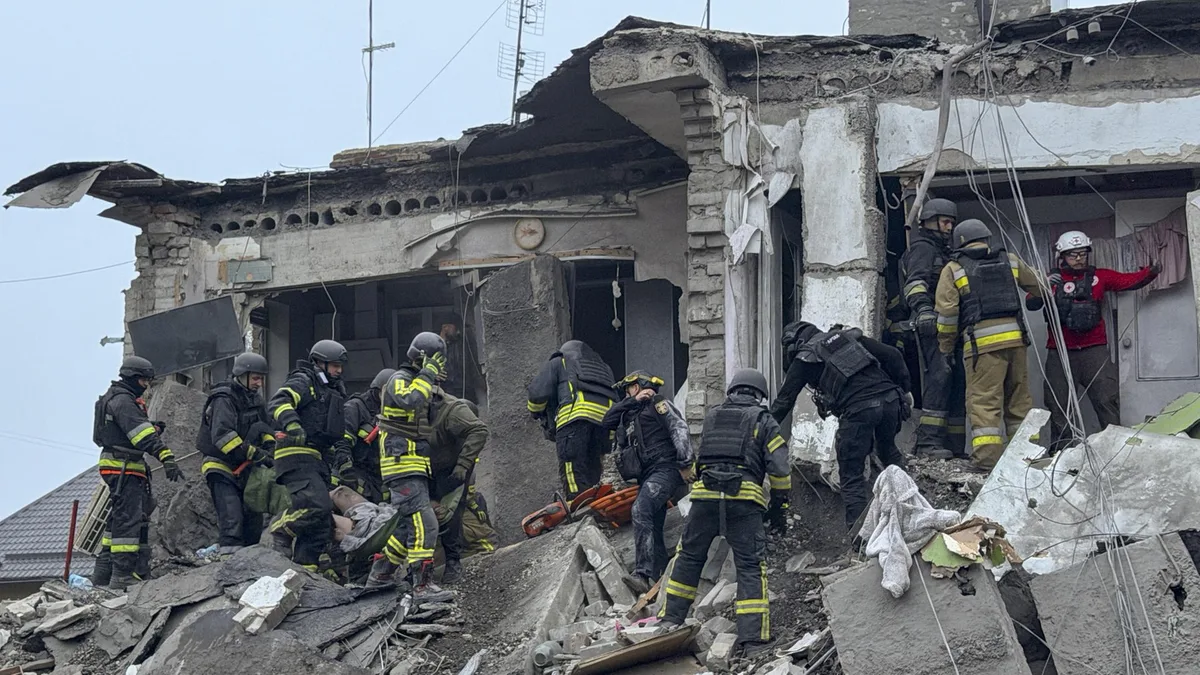 Mehrere Tote durch russische Angriffe auf Saporischschja