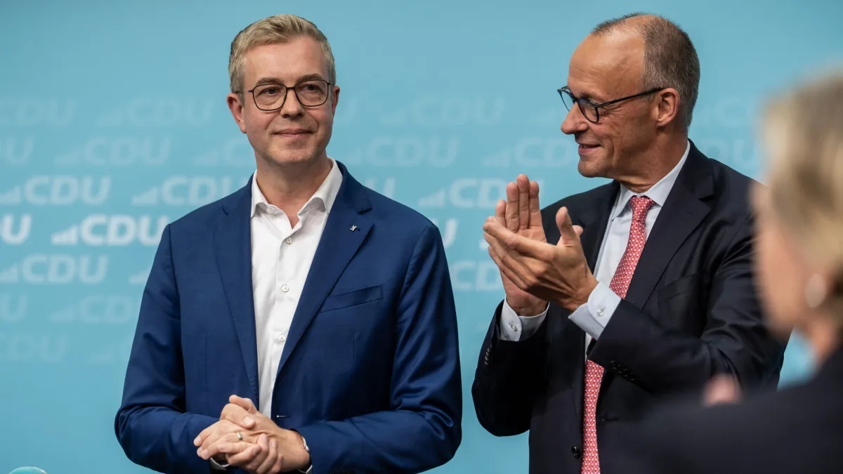 Merz und Evers: Mit Ronald Reagan gegen die Personaldebatte