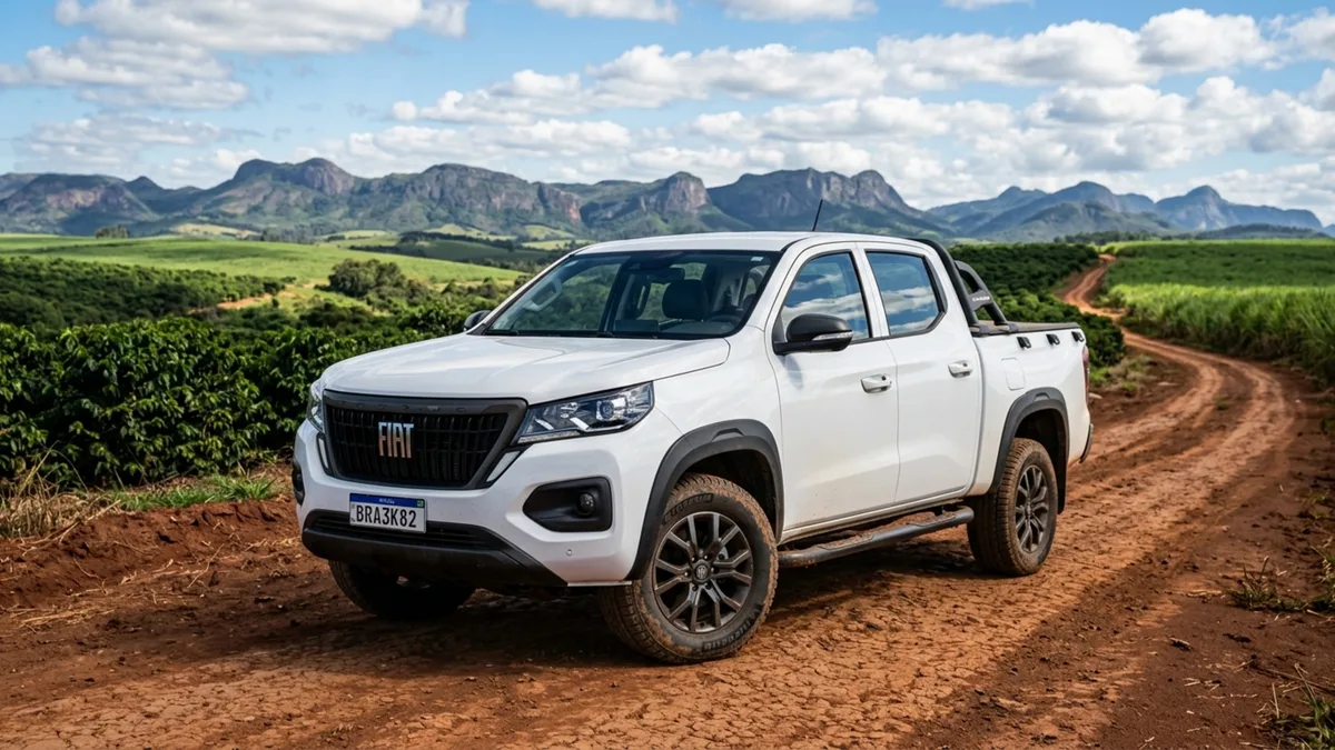 Fiat coloca 200 cv e caçamba de 1.220 litros em picape que consegue rebocar impressionantes 3,5 toneladas