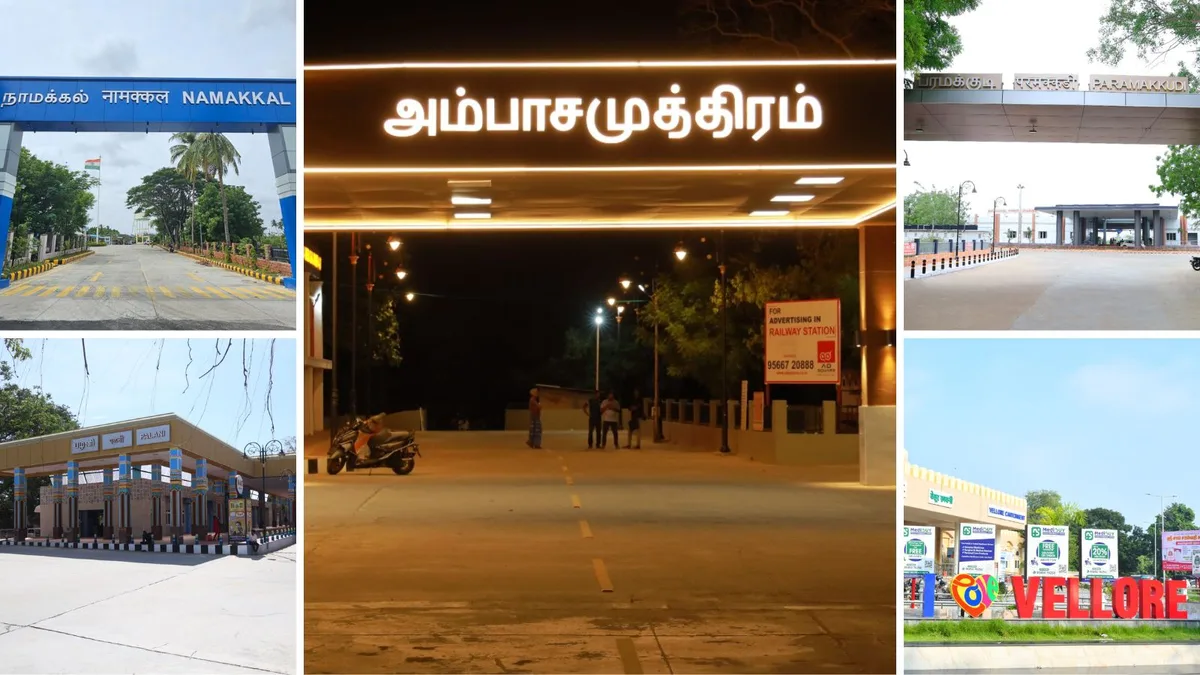 Amrit Bharat Station Scheme: 26 railway stations redeveloped in Tamil Nadu as PM Modi inaugurates 5 more