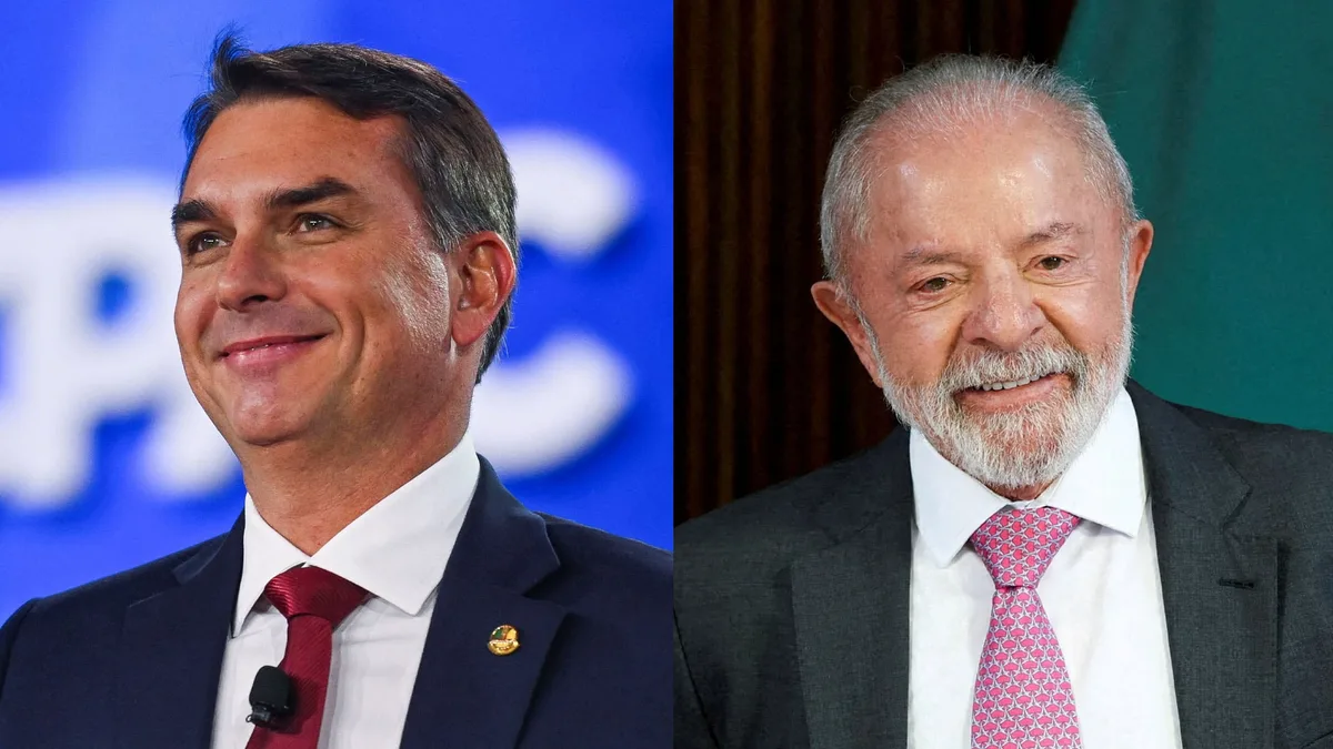La campaña presidencial en Brasil comienza con Flávio Bolsonaro y Lula da Silva en un empate técnico