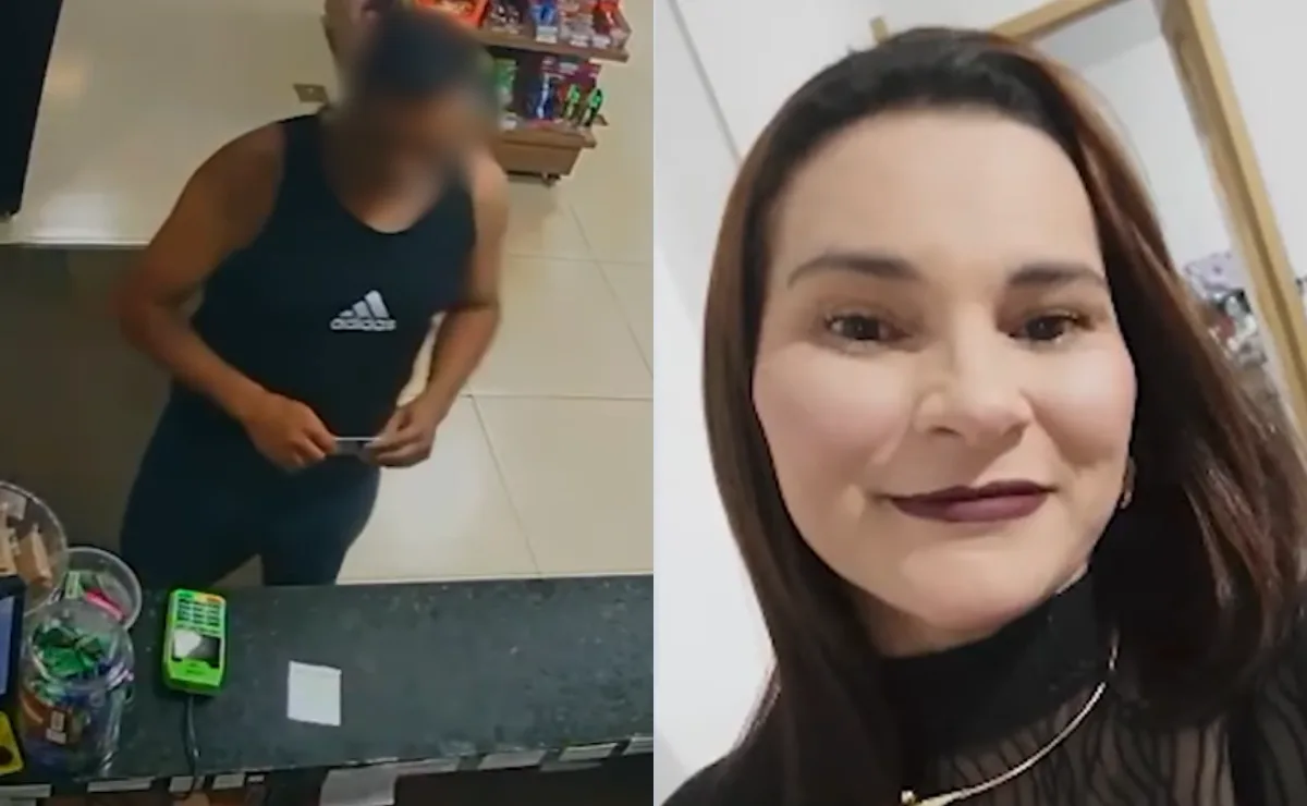 Suspeito de matar ex-namorada e queimar corpo foi flagrado por câmeras comprando gasolina antes de ser preso; veja vídeo