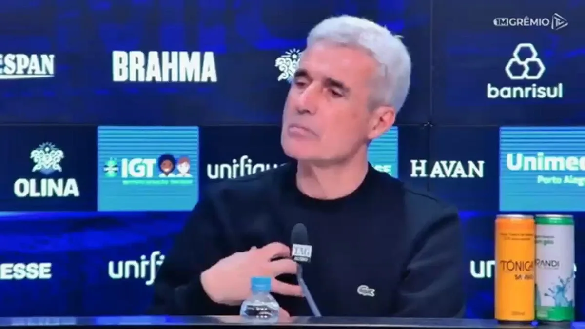Luís Castro despedido do Grémio... dois dias depois de receber voto de confiança do CEO