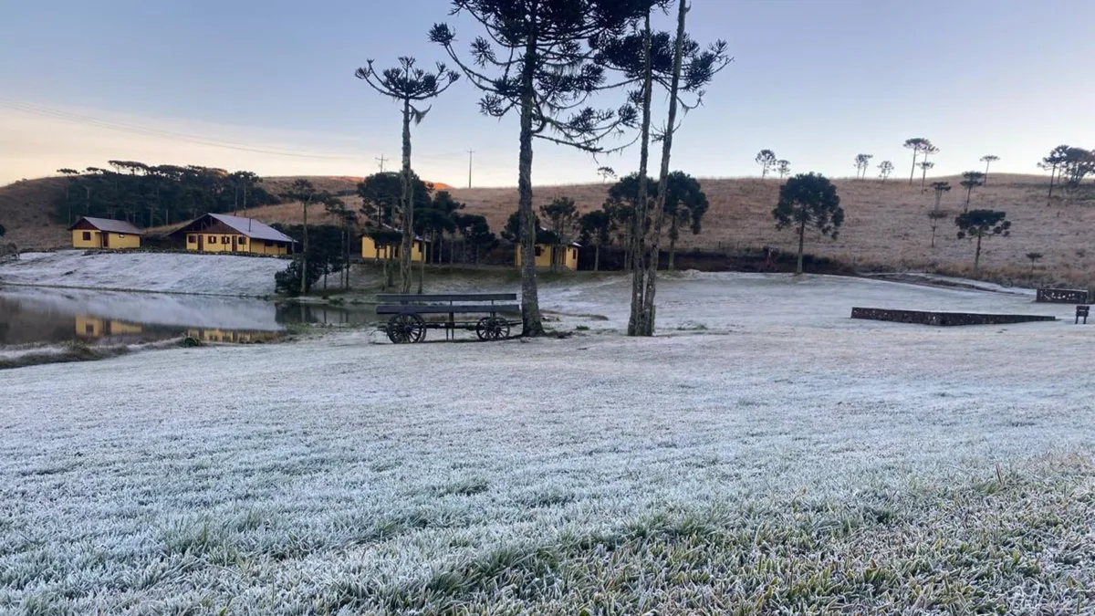 Frio ganha força no RS e fim de semana pode ter geada e temperaturas abaixo de zero