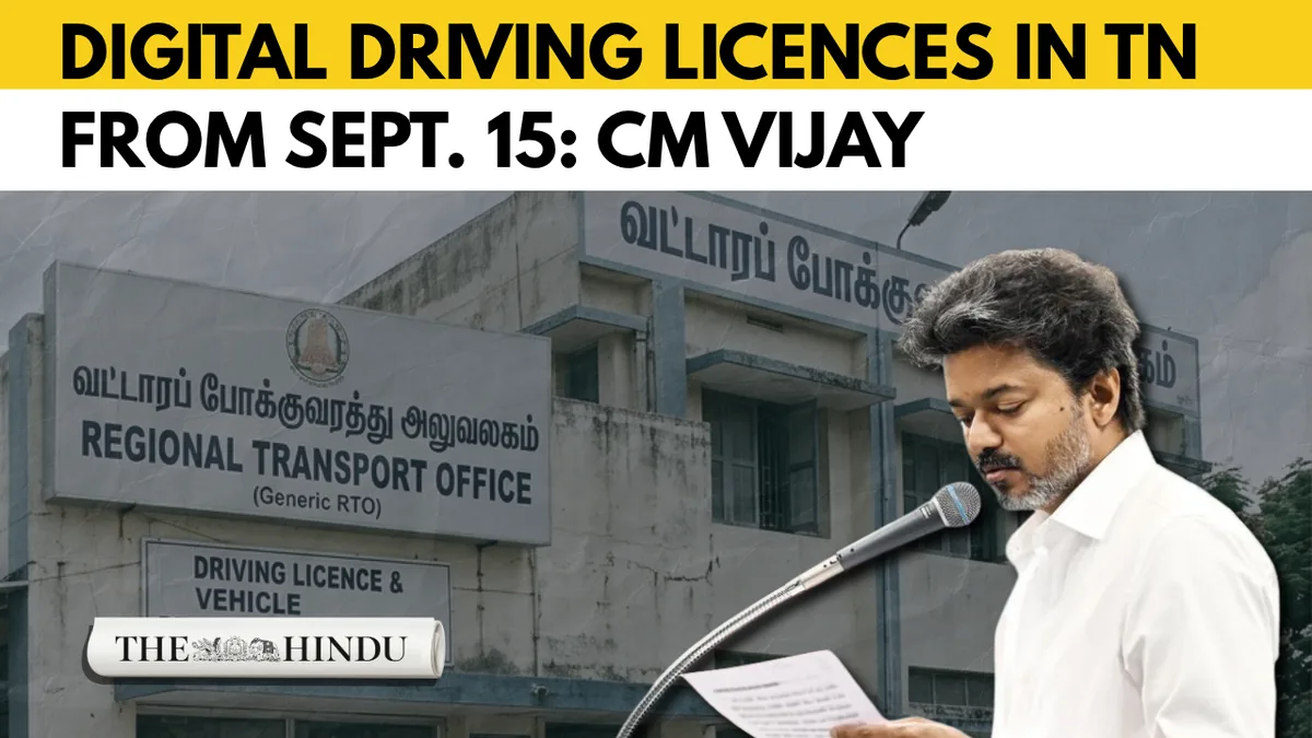 Watch: CM Vijay announces same-day digital driving licences after driving tests