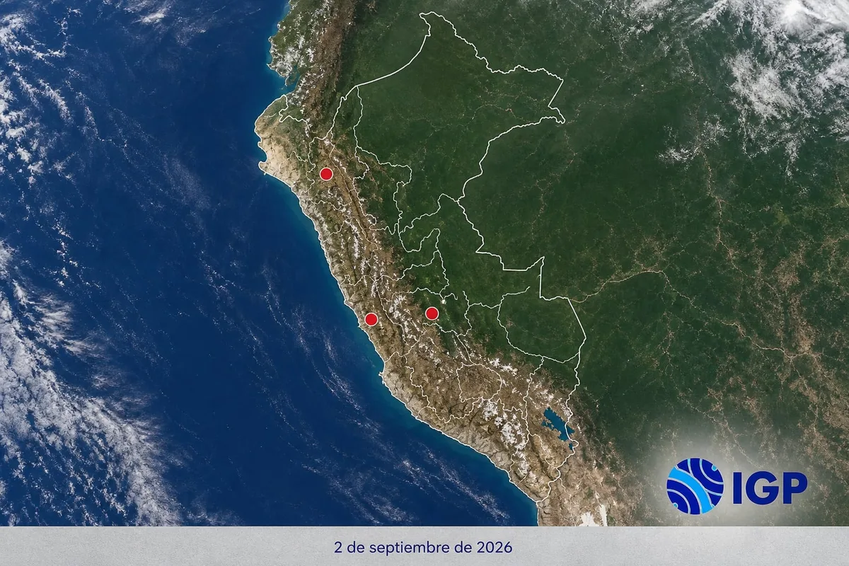 Temblor hoy en Perú EN VIVO: últimos sismos, epicentro y reporte del IGP del 2 de septiembre de 2026