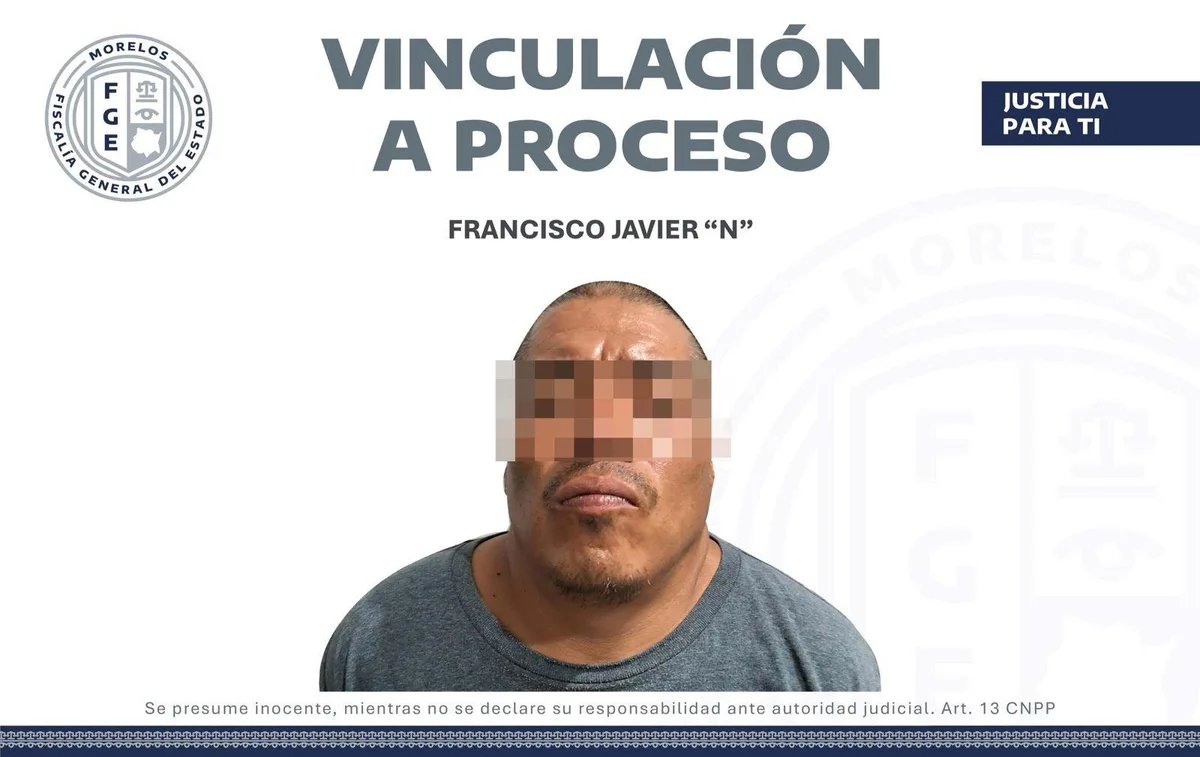 Francisco Javier ‘N’ es vinculado a proceso por feminicidio de Claudia Tacoronte en Morelos