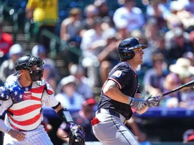 Chase DeLauter hits 2 triples and the Guardians beat the Rockies 7-2 to sweep their 3-game series