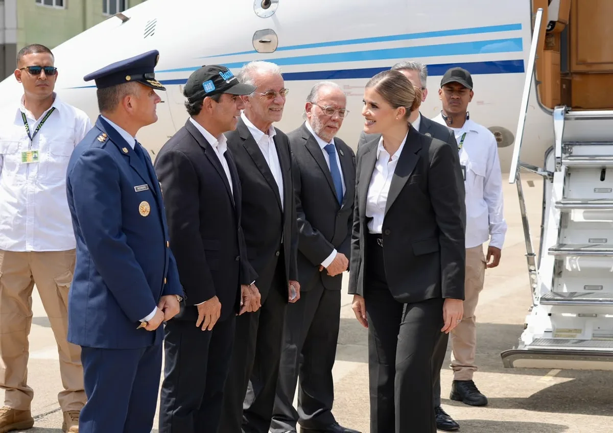 La presidenta de Costa Rica, Laura Fernández, llegó a Barranquilla para reunirse con Abelardo de la Espriella: “Erradicar el narcoterrorismo de nuestros pueblos”