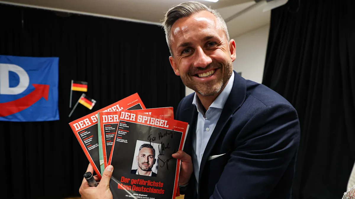 Wahlkampf-Hype bei Ebay - 1000 Euro für Siegmund-Autogramm auf „Spiegel“-Cover