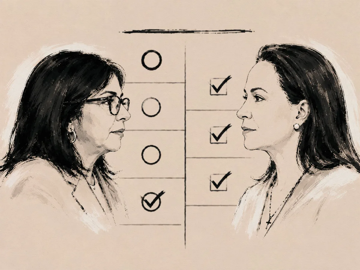 Las opciones de los Rodríguez y de María Corina