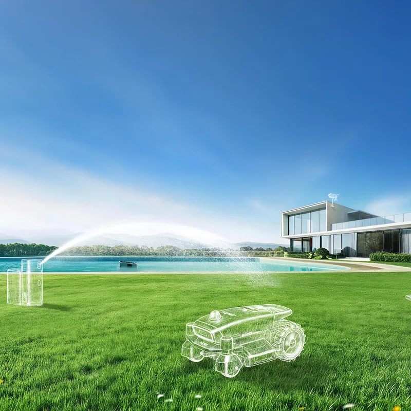 Actualité : Aiper veut coordonner piscine, pelouse et arrosage dans un même jardin connecté
