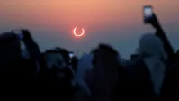 Eclipse solar total gerou “serpentes fantasmas”: cientistas tentam entender