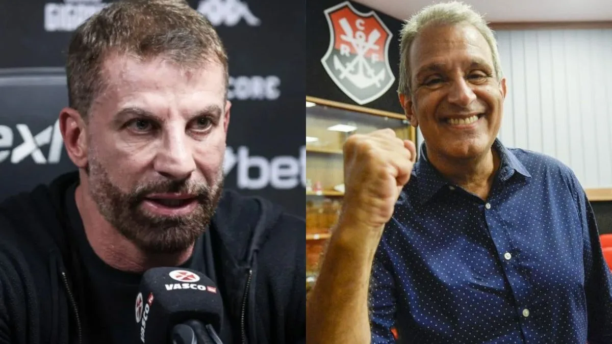 Pedrinho detona Bap e acusa presidente do Flamengo de perseguir o Vasco: ‘É mau-caráter, arrogante, soberbo e hipócrita’