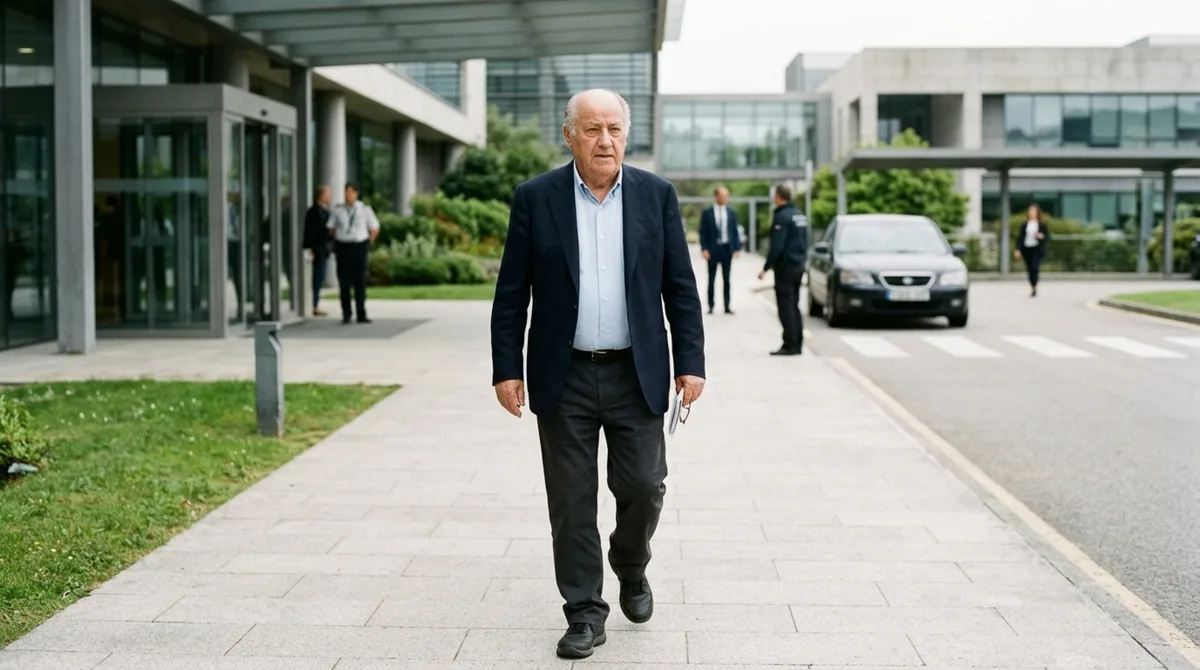 Amancio Ortega, fundador da Zara, aos 90 anos: “Quando você está em paz consigo mesmo, chega em casa e ao trabalho com alegria”