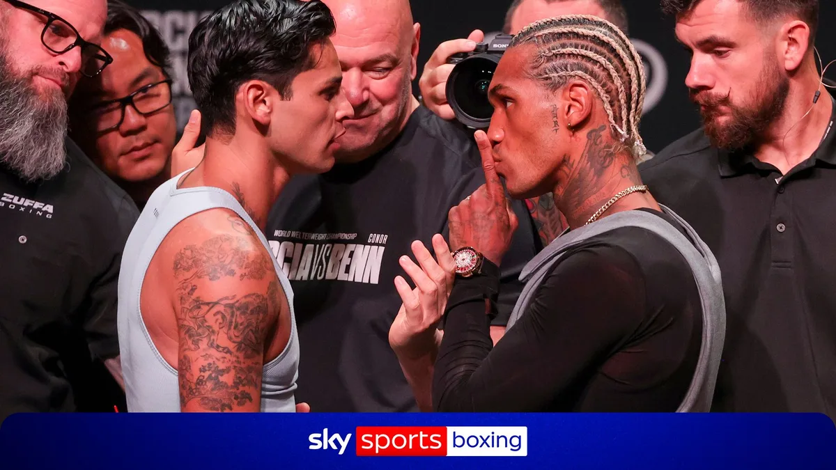 ‘No energy, no more!’ - Benn hushes Garcia during heated face-off!