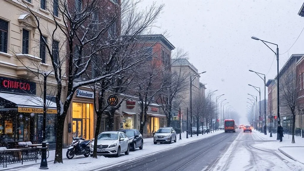 Hay alerta amarilla por nevadas para este martes 1 de septiembre en Neuquén: las zonas afectadas