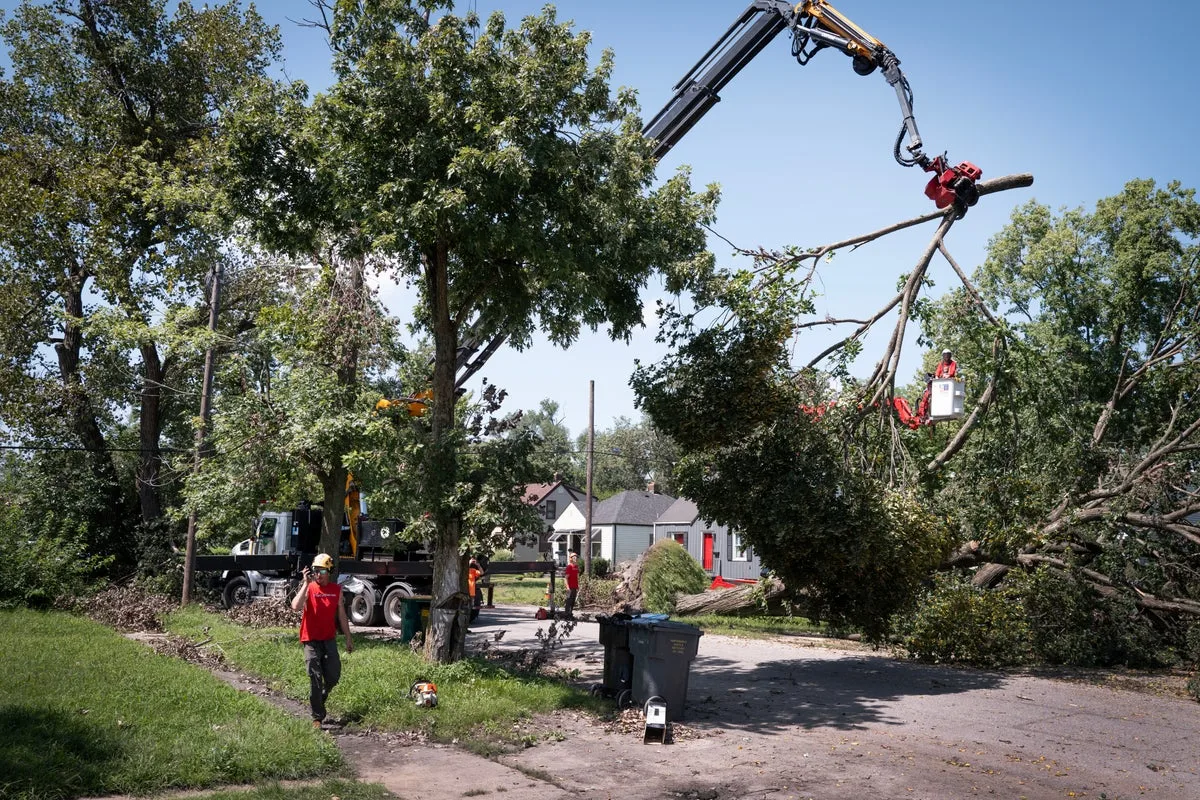 Crisis in Indiana after Gary residents left without power and water 2 weeks after storm