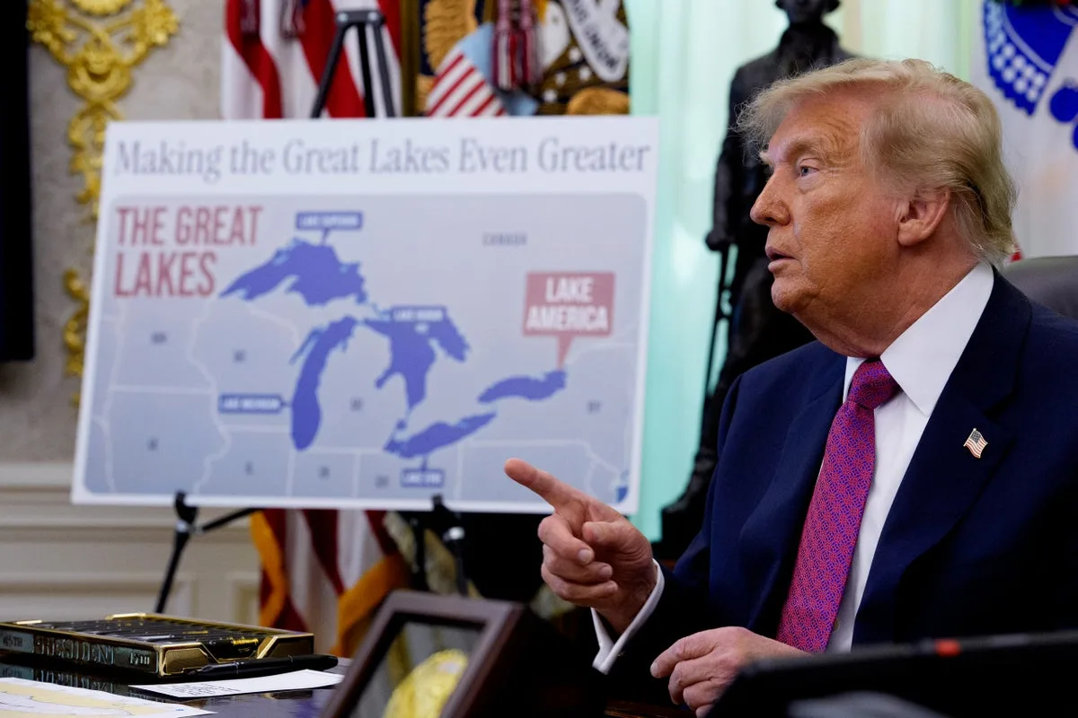 Soon the ‘Trump Earth’: President’s renaming of Great Lake pushes US and his administration to brink of absurdity