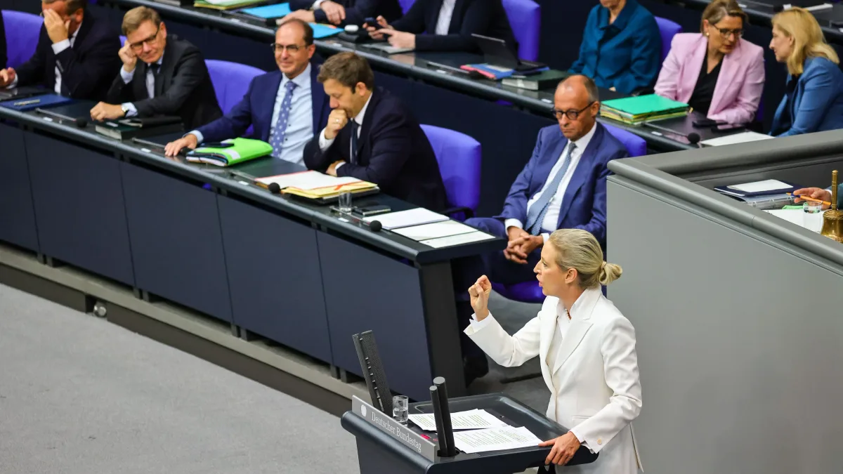 Debatte im Bundestag: Auch ein anderer Kanzler hätte kein anderes Volk