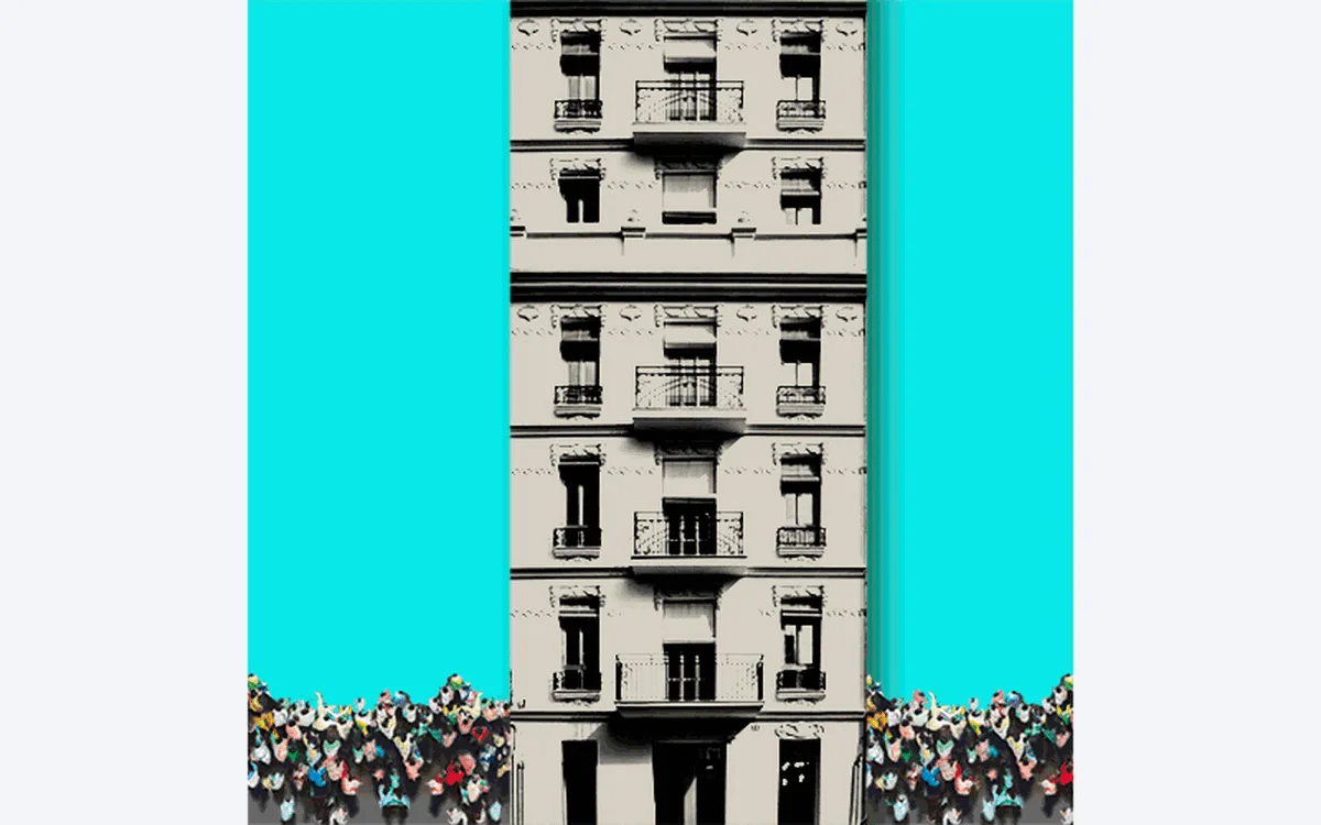 La intemperie, vivienda pública