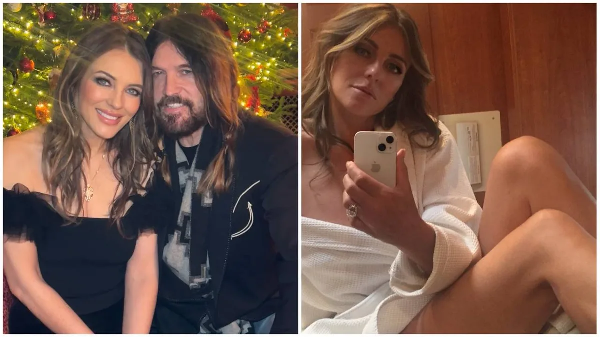 Billy Ray Cyrus and Elizabeth Hurley engaged after over a year of dating