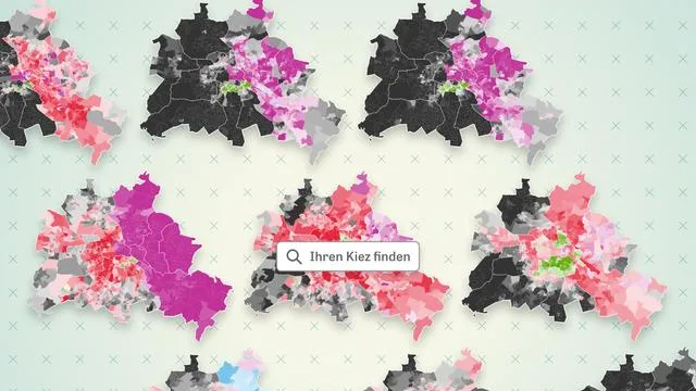 Historische Wahlergebnisse in Berlin: Die neue Teilung Berlins