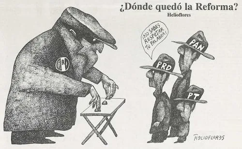 A 30 años de la Reforma Electoral que benefició a partidos, no a ciudadanos