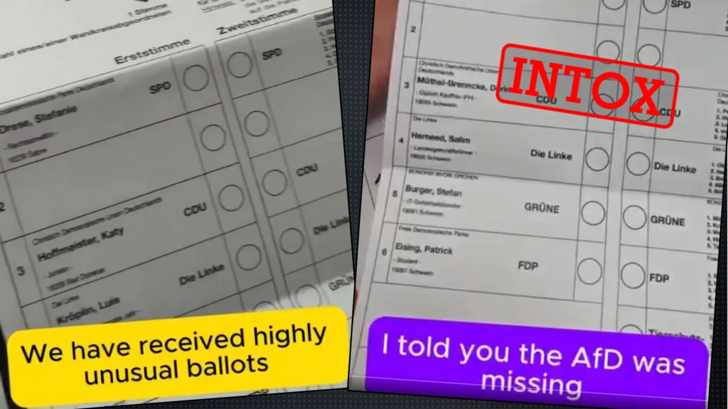 Élections en Allemagne : de fausses vidéos dénoncent une prétendue fraude électorale