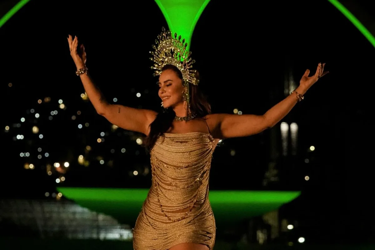 Paolla Oliveira será coroada rainha de bateria neste sábado; saiba como ver