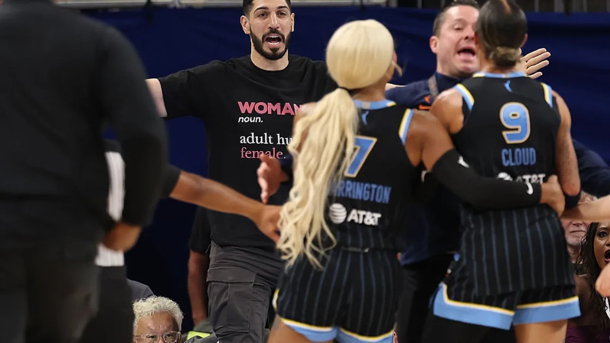 Ex-NBA Star Enes Kanter Freedom Ejected From WNBA Game Over Confrontation With Natasha Cloud