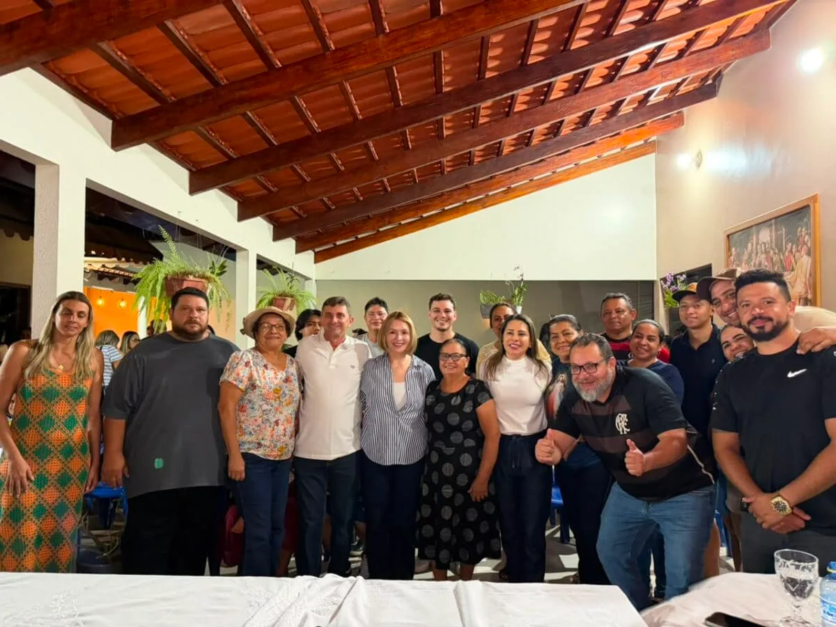Apoio a Mailza reúne lideranças e apoiadores em Senador Guiomard
