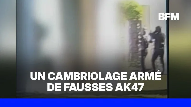 Alpes-Maritimes: trois hommes cagoulés cambriolent une villa avec une fausse kalashnikov