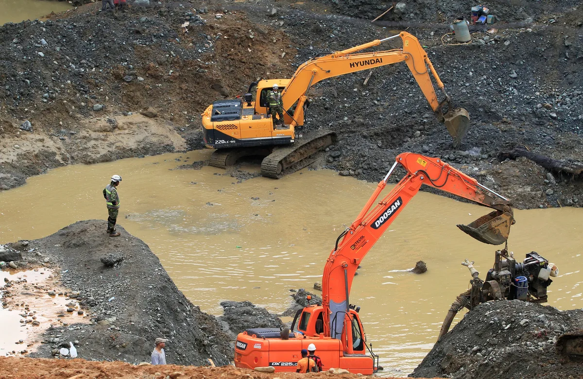 La minería ilegal no se extrae, se procesa