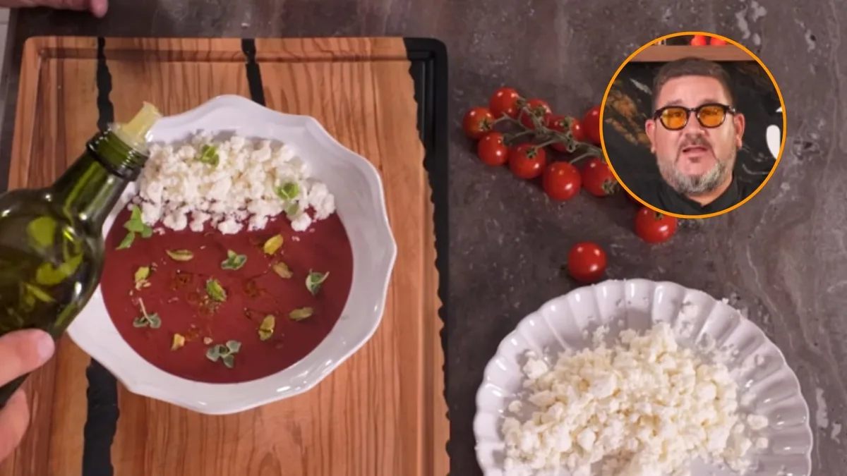 Dani García, chef español, desvela su famosa receta de gazpacho con cerezas 28 años después: “Vivía obsesionado con cambiar el recetario tradicional andaluz”
